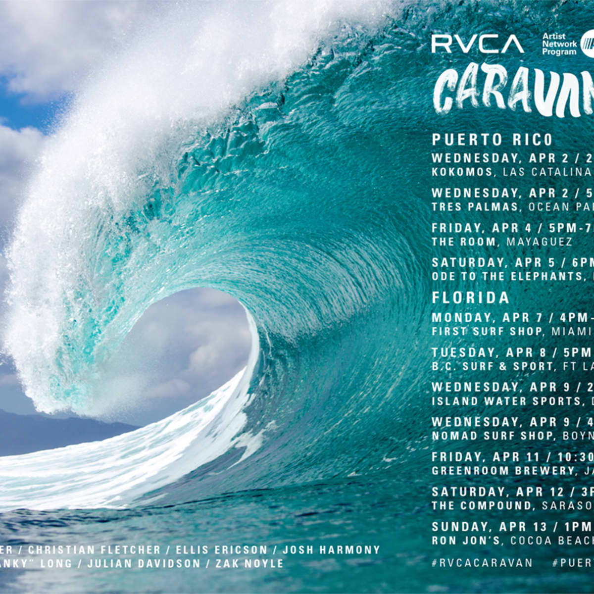 Tres palmas surf shop ocean deals park