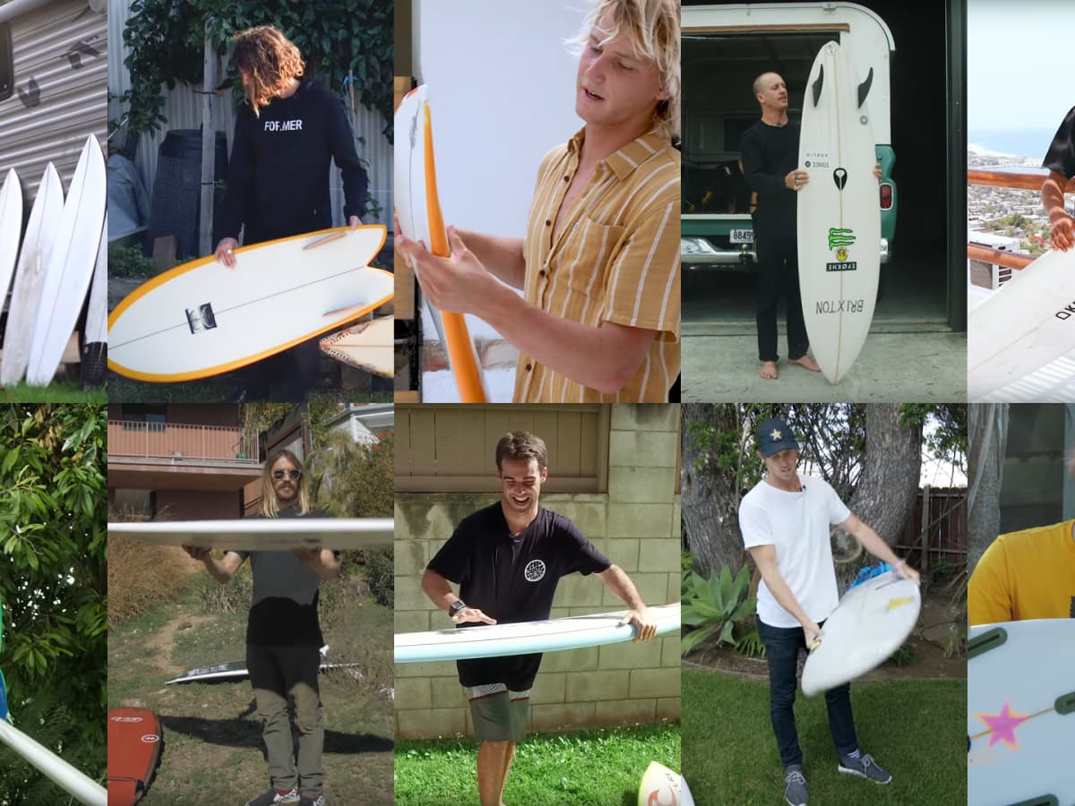 Craig Anderson Mason Ho and More on Their Favorite Surfboards