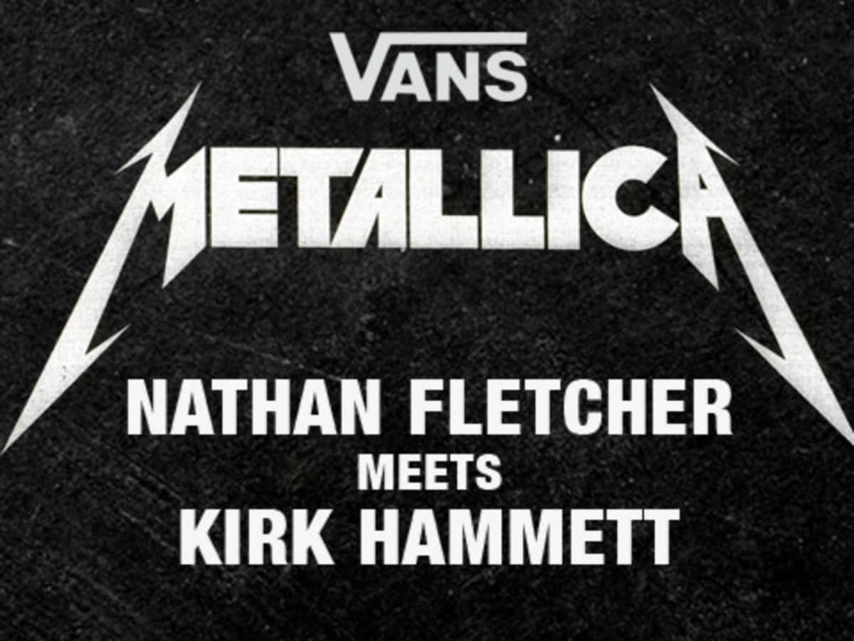 Vans x Metallica Kirk Hammett Meets Nathan Fletcher Surfer