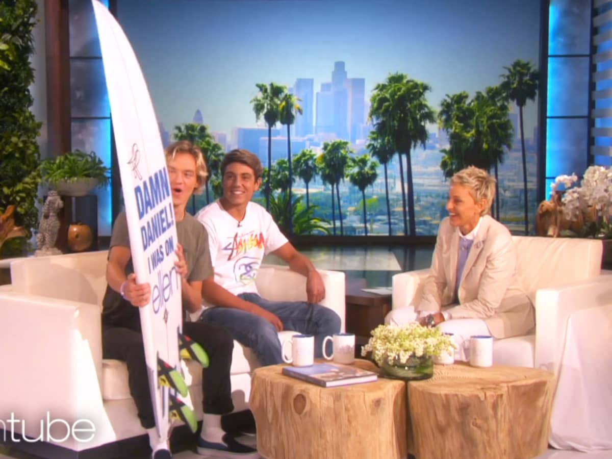 Ellen damn daniel clearance