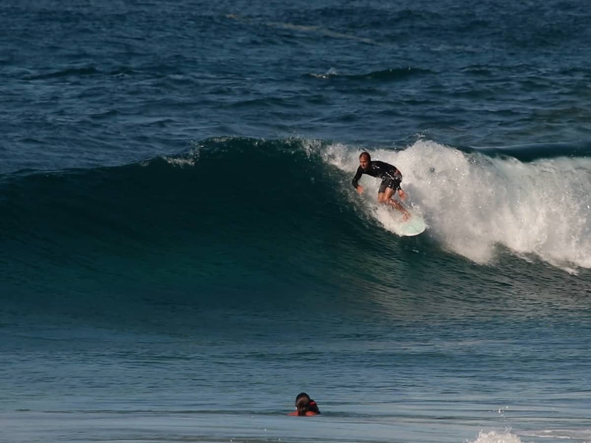 Takeoff surf clearance