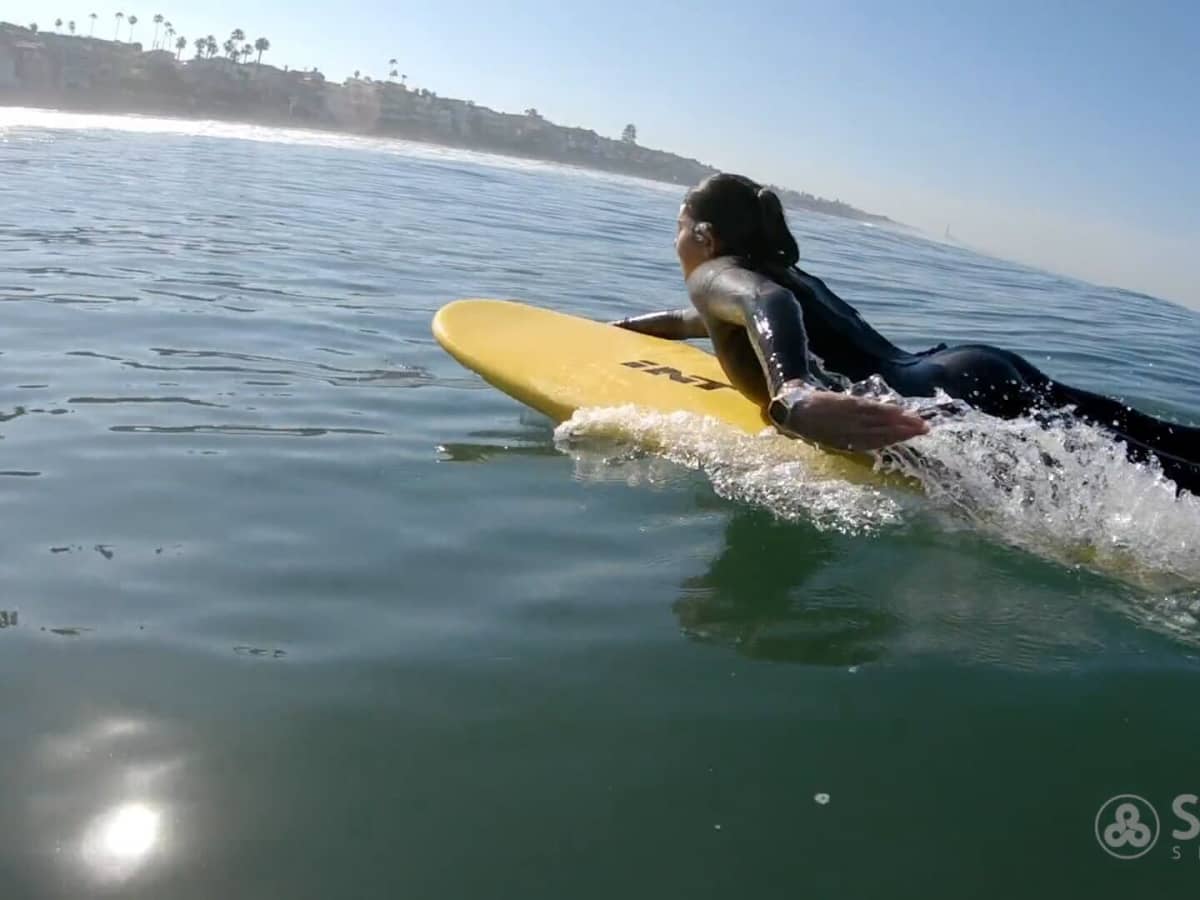 Catching a wave deals surfing