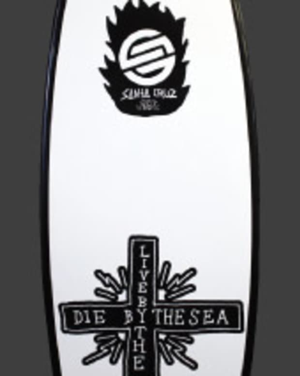 Santa Cruz Surfboards GDeck Rob Shark Surfboard SURFER Magazine