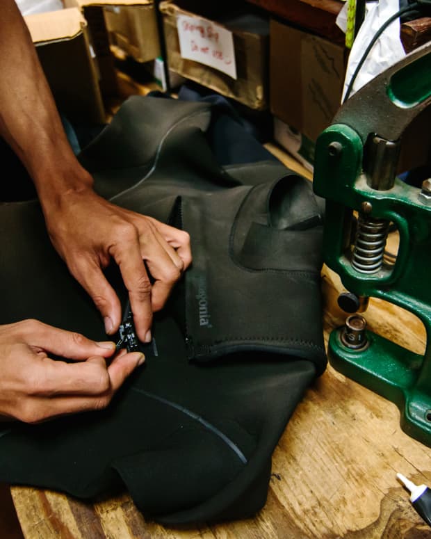 Patagonia Wetsuit Repair Tour Saves Over 300 Suits From Landfill Surfer
