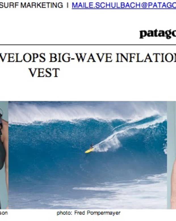 Patagonia big wave vest top