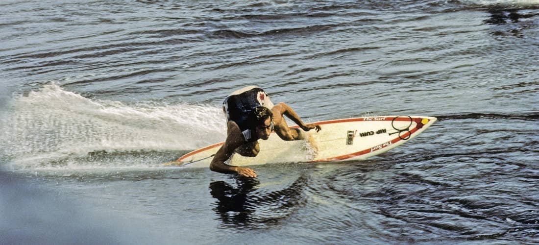 Ocean Pacific サーフィンアート Tom Curren Eighties Ocean Pacific Ad featuring Tom Curren: Sagas of Shred