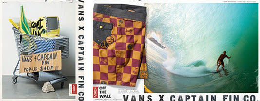 Vans and Captain Fin Launch Fall 2014 Collection