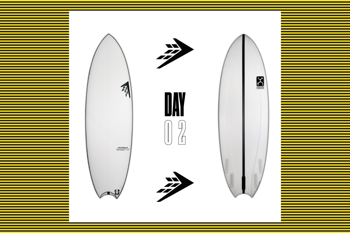 ロブマチャド　Moonbeam Firewire LFT 5'5\" Firewire x Machado Moonbeam Review — Blink Surf