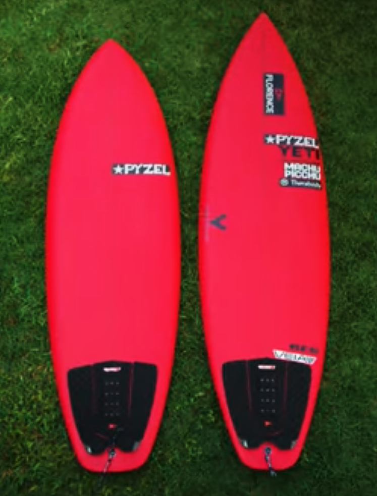 The Tale Of Two Surfboards: John John Florence's Red And White