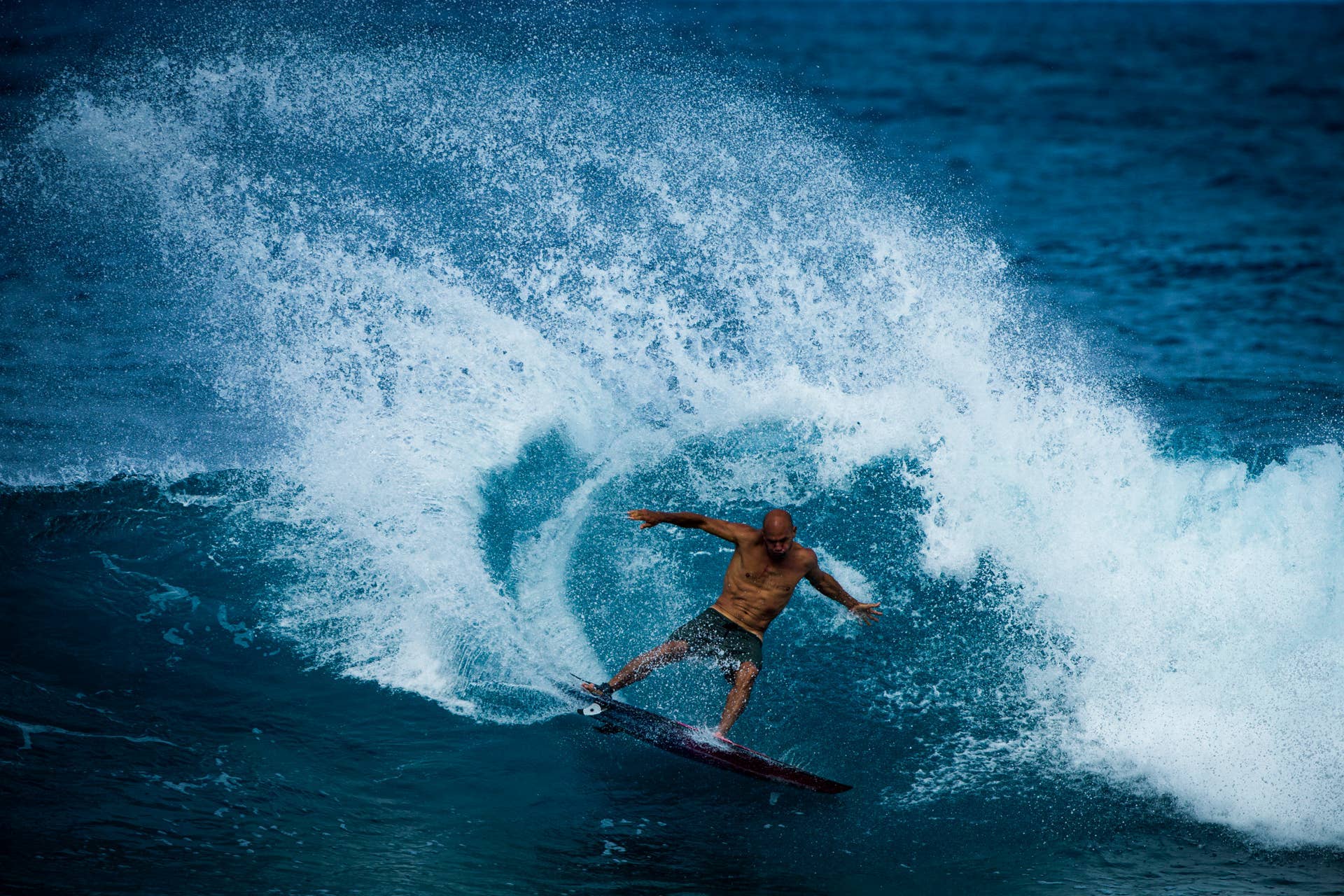 サーフィン・ボディボード KS2.1 3Fin Kelly Slater/KomunityProject 11X World Champion Kelly Slater's personal competition surfboard