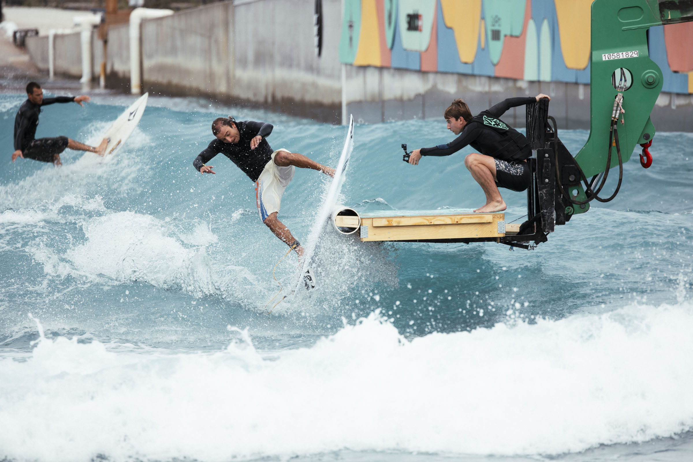 Day 2 of the Swatch Nines Surf Event at Waco Surf