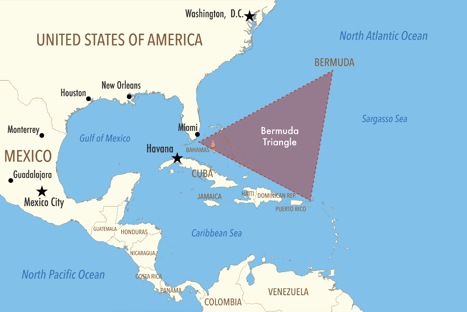 The Secret Behind the Bermuda Triangle? 100-Foot Waves. - Surfer