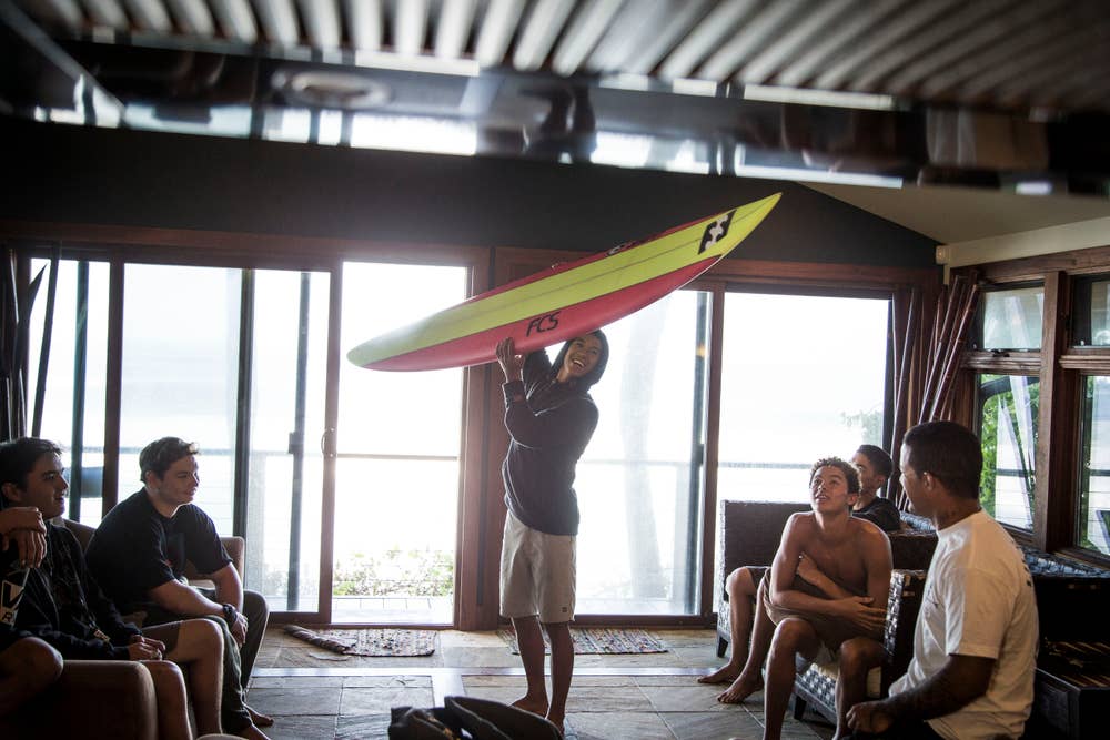 Surprise, You're Surfing Jaws Today - Shane Dorian takes Seth