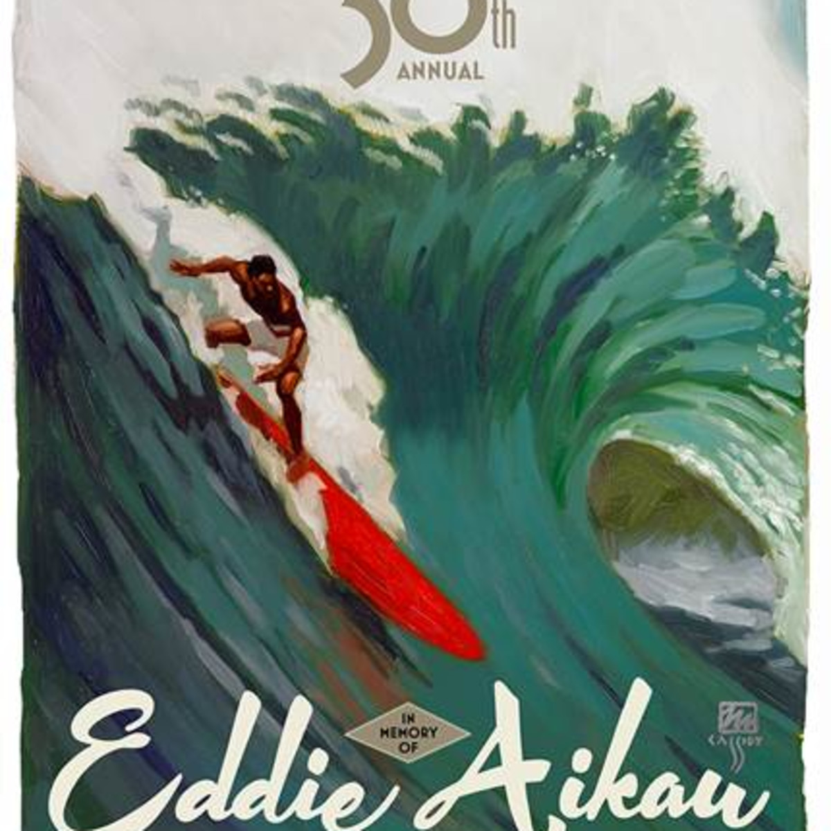 The 30th Annual Quiksilver In Memory of Eddie Aikau - Surfer