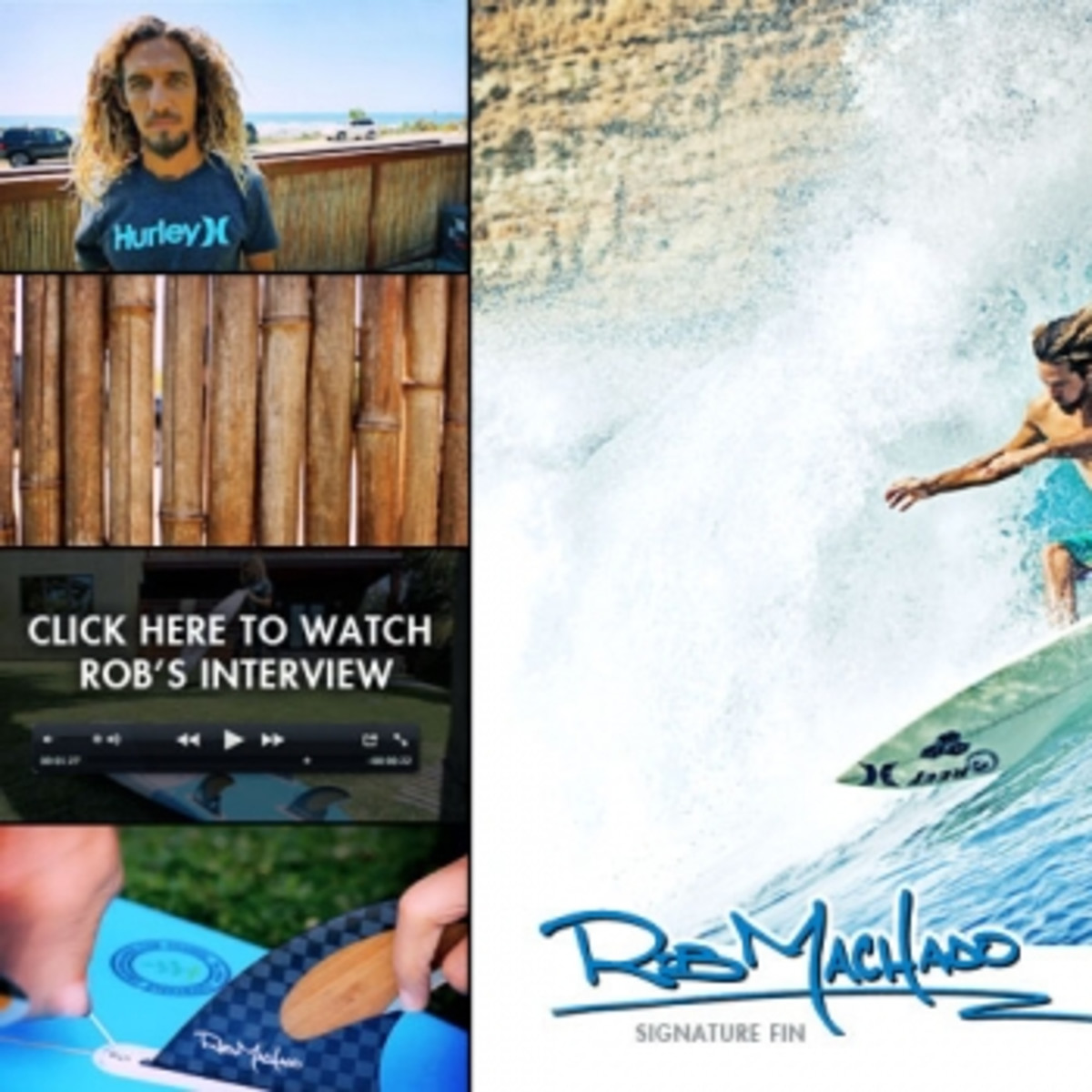 Futures Launches Rob Machado Signature Fins - Surfer