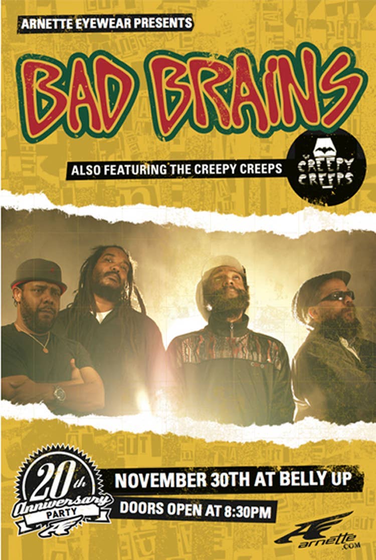 Arnette And Bad Brains Celebrate Two Decades - Surfer
