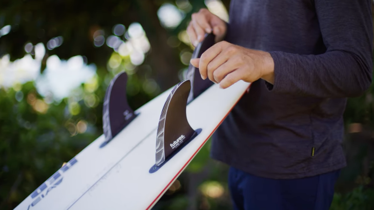 John John Florence, Futures Launch New Fins for Small-Wave Ripping