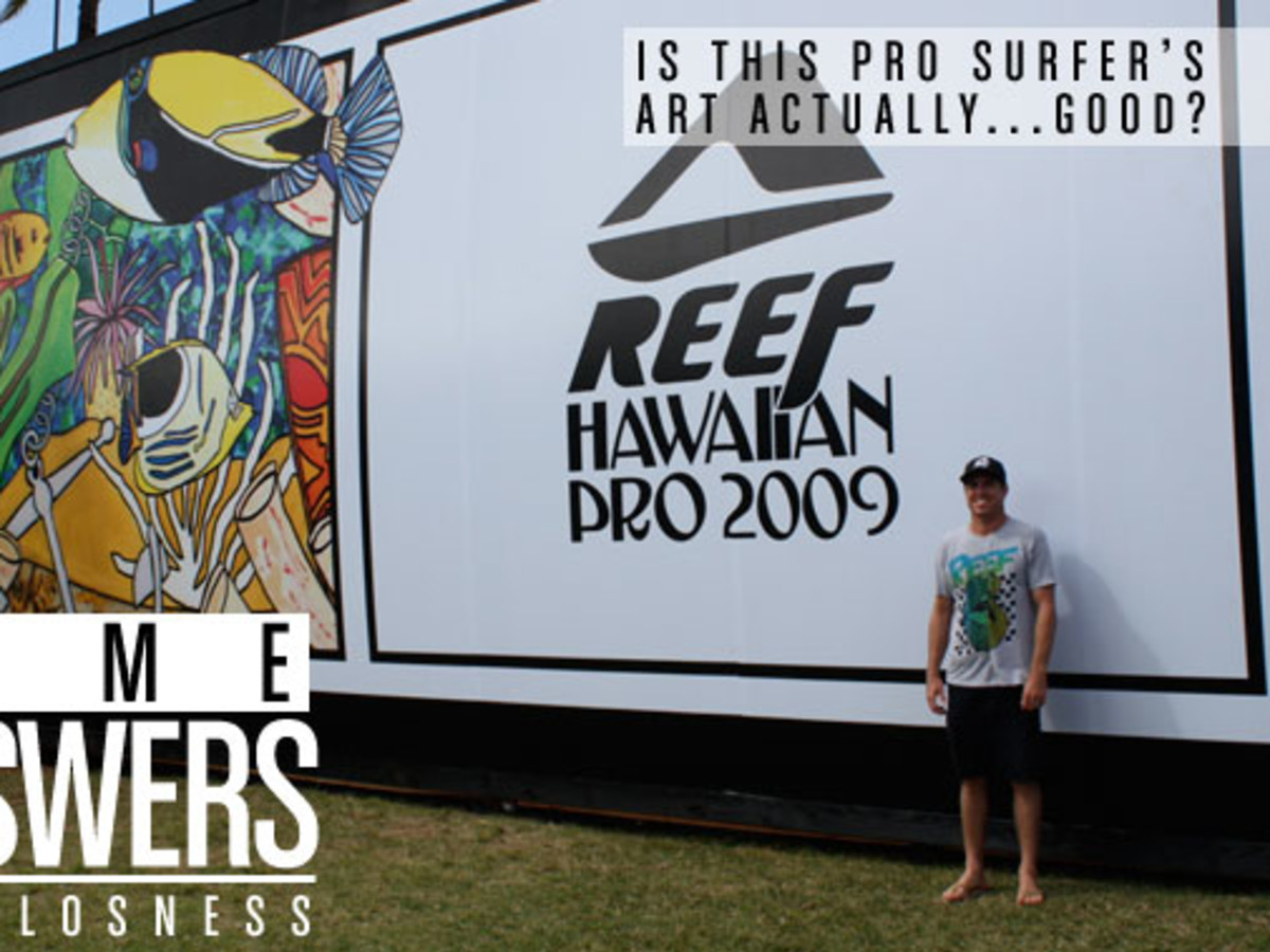 Is this pro surfer's art actually…good? - Surfer