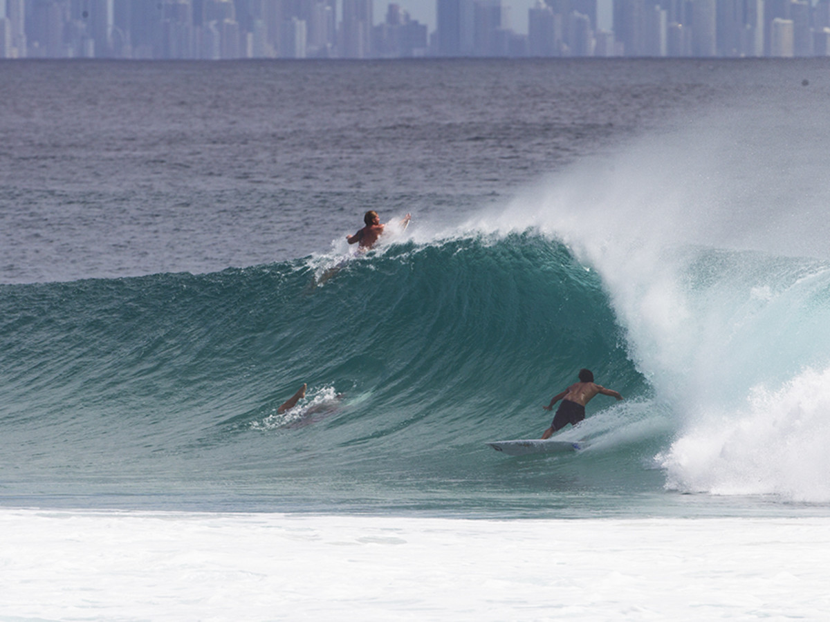Dean Morrison, Kirra. Photo: Pete Frieden - Surfer