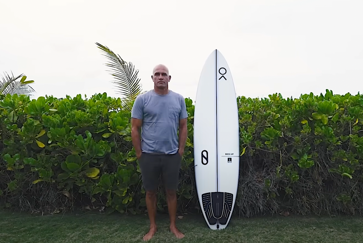 Kelly Slater's New Surfboard Is Not What You'd Expect