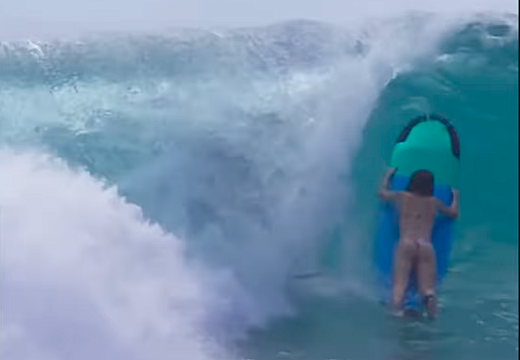 Bali Surfing Wipeouts: Beginner Beatdown (Video)