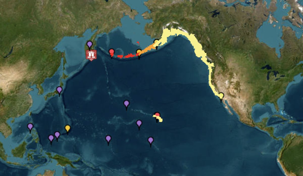 Tsunami warning today washington