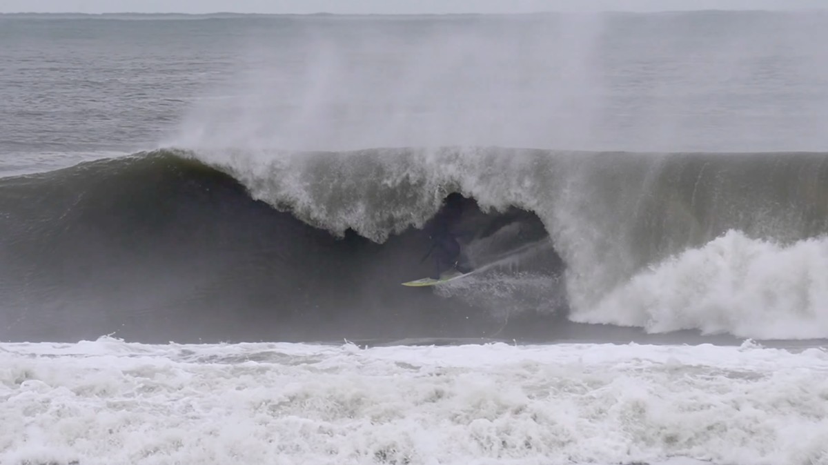‘I Can’t Feel Anything’: Ben Gravy Found Waves During East Coast Snowstorm (Video)