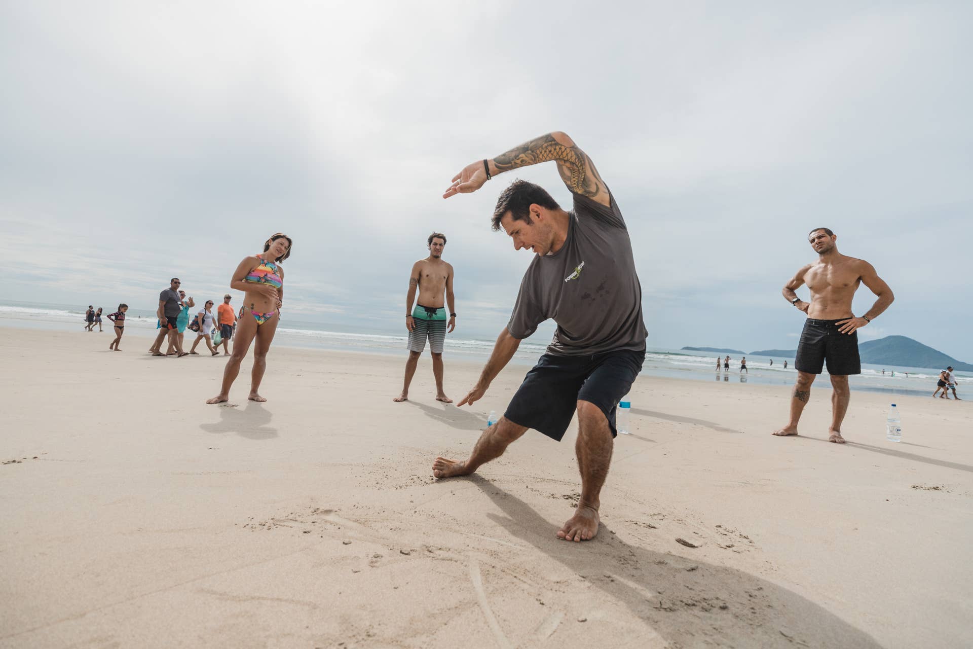 Rodrigo coaching a surfer