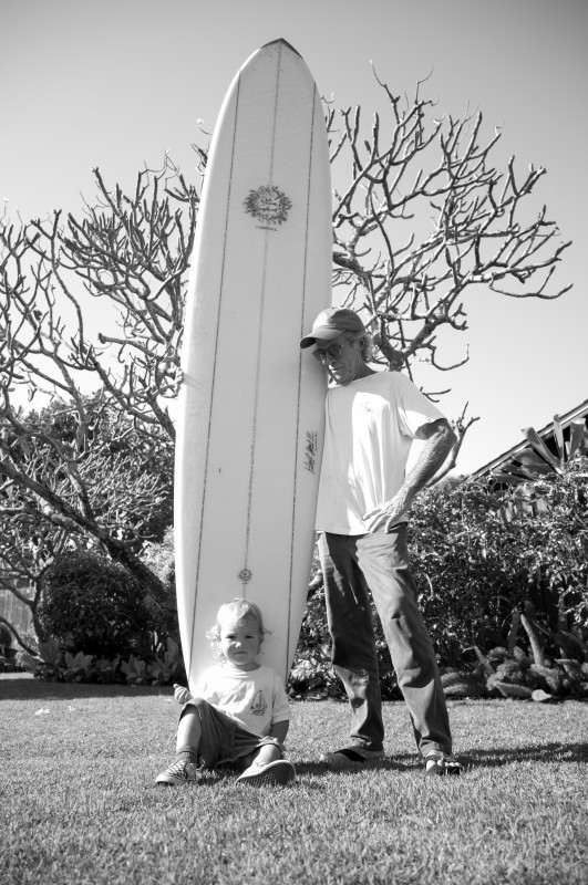 Surfers with a new blade