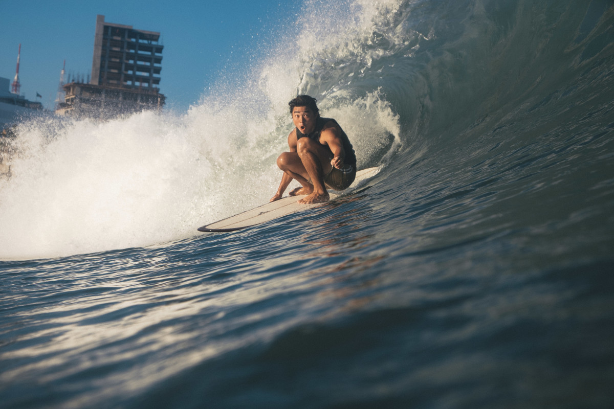 Takahito Sakairi at Playa Los Pinos
