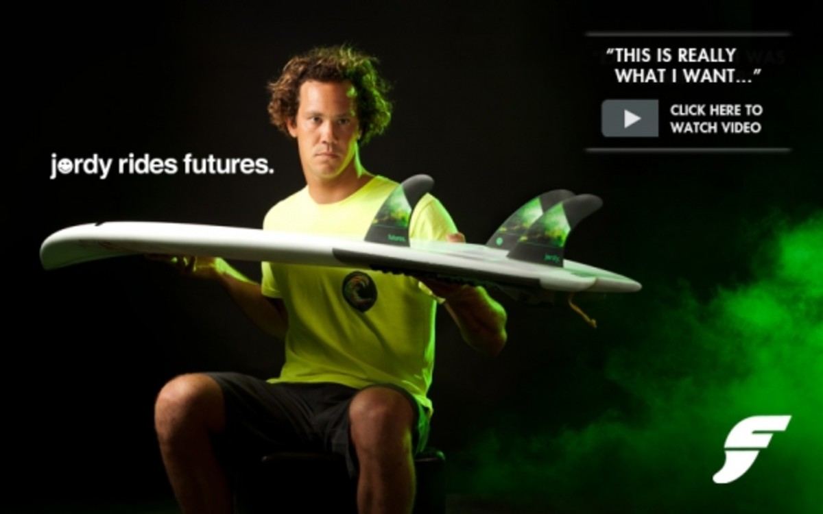 Futures Releases Jordy Smith Signature Fin Surfer