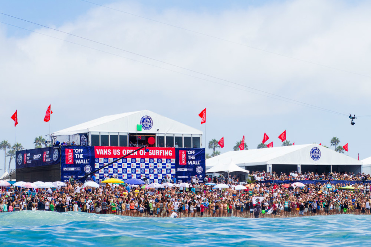 US Open of Surfing in Huntington Beach