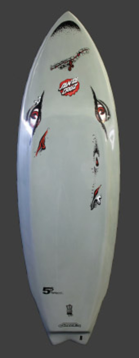 Santa Cruz Surfboards - G-Deck Rob Shark Surfboard - SURFER
