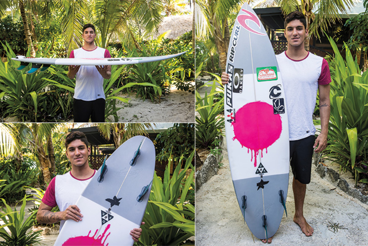 What He Rode Gabriel Medina SURFER Magazine Surfer