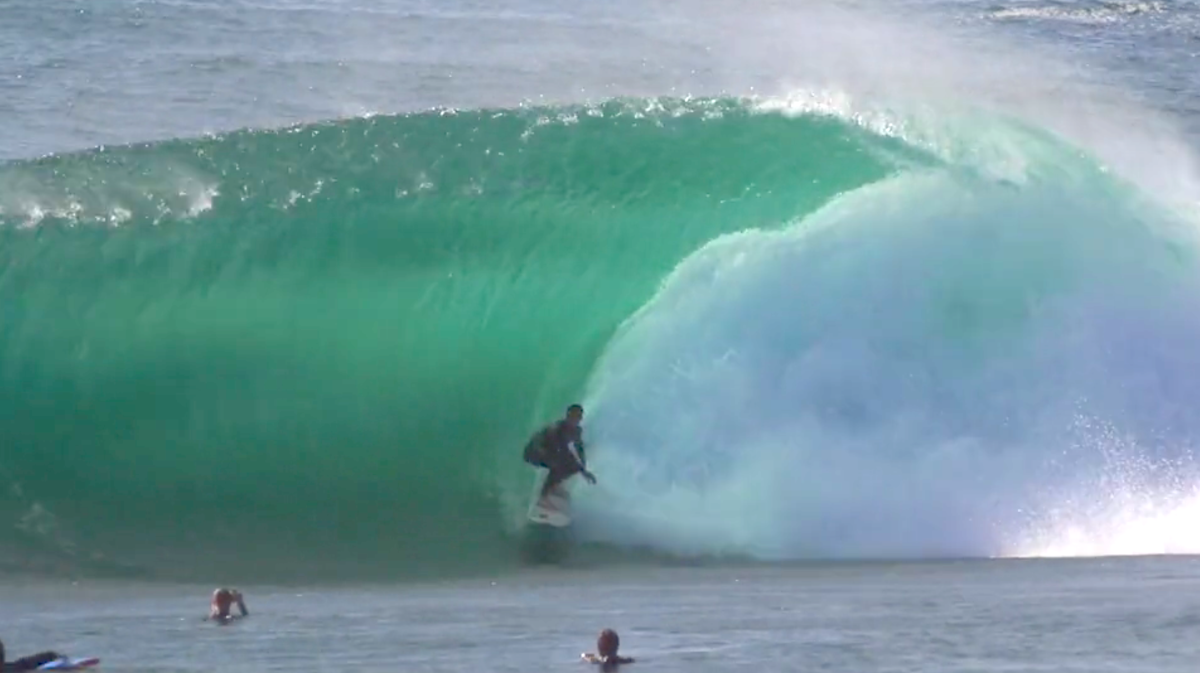 Watch: Shark Island At Its Finest - Surfer