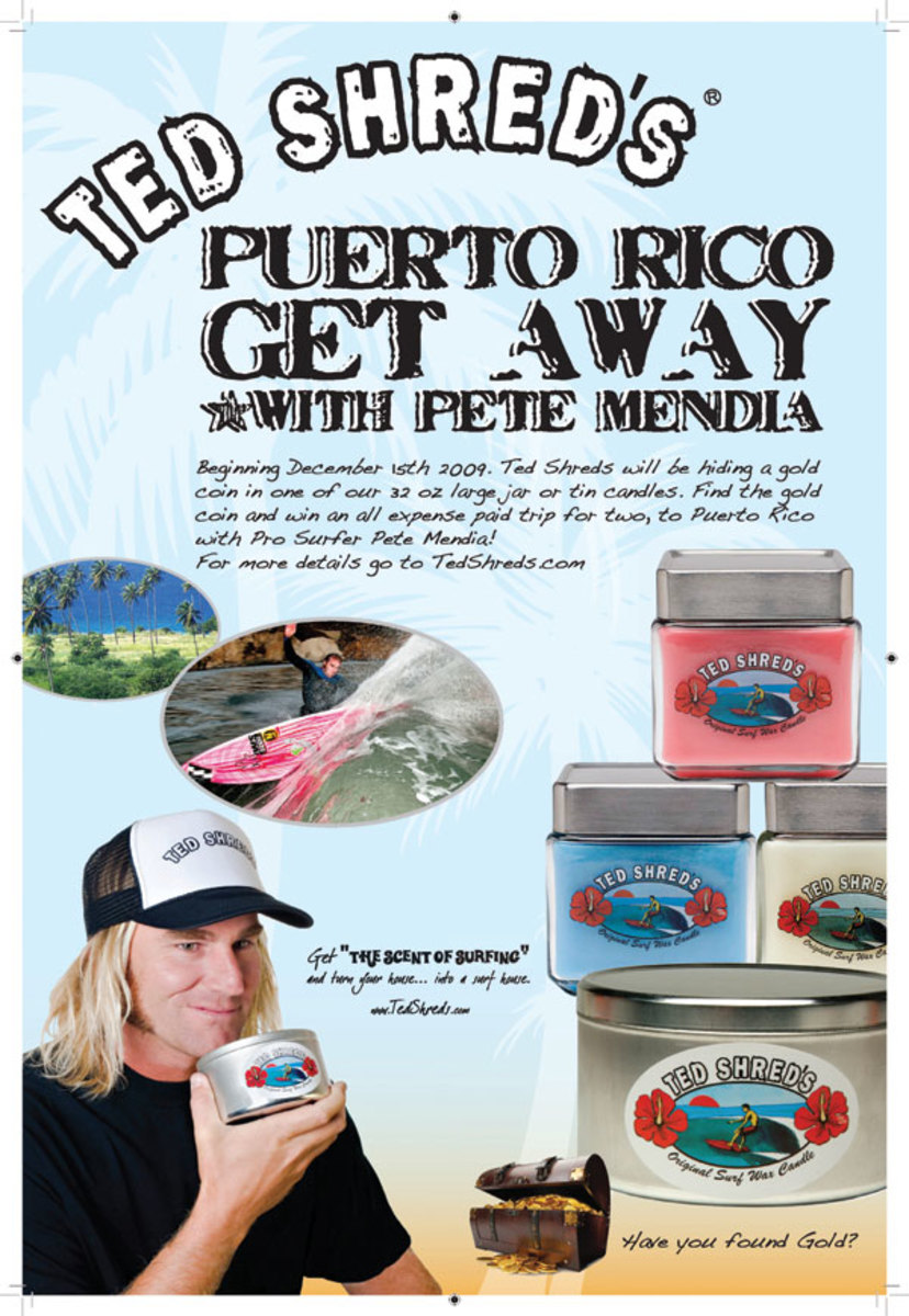 Ted Shred's Giveaway Surfer