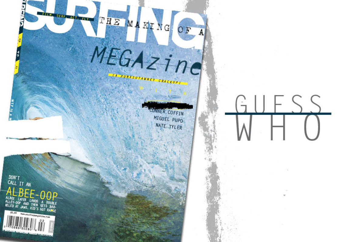 Cover Drop: February 2013 Issue Cover - Surfer
