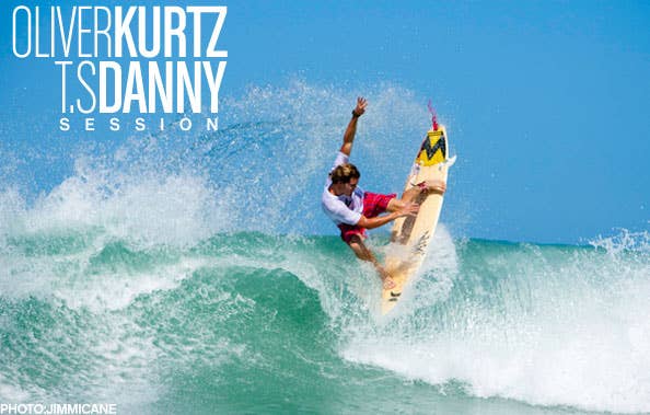 Oliver Kurtz Sebastian Inlet Tropical Storm Danny Session - Surfer