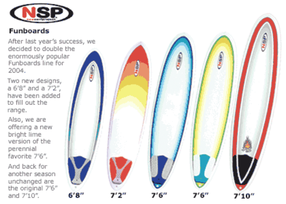 Nsp surfboards clearance