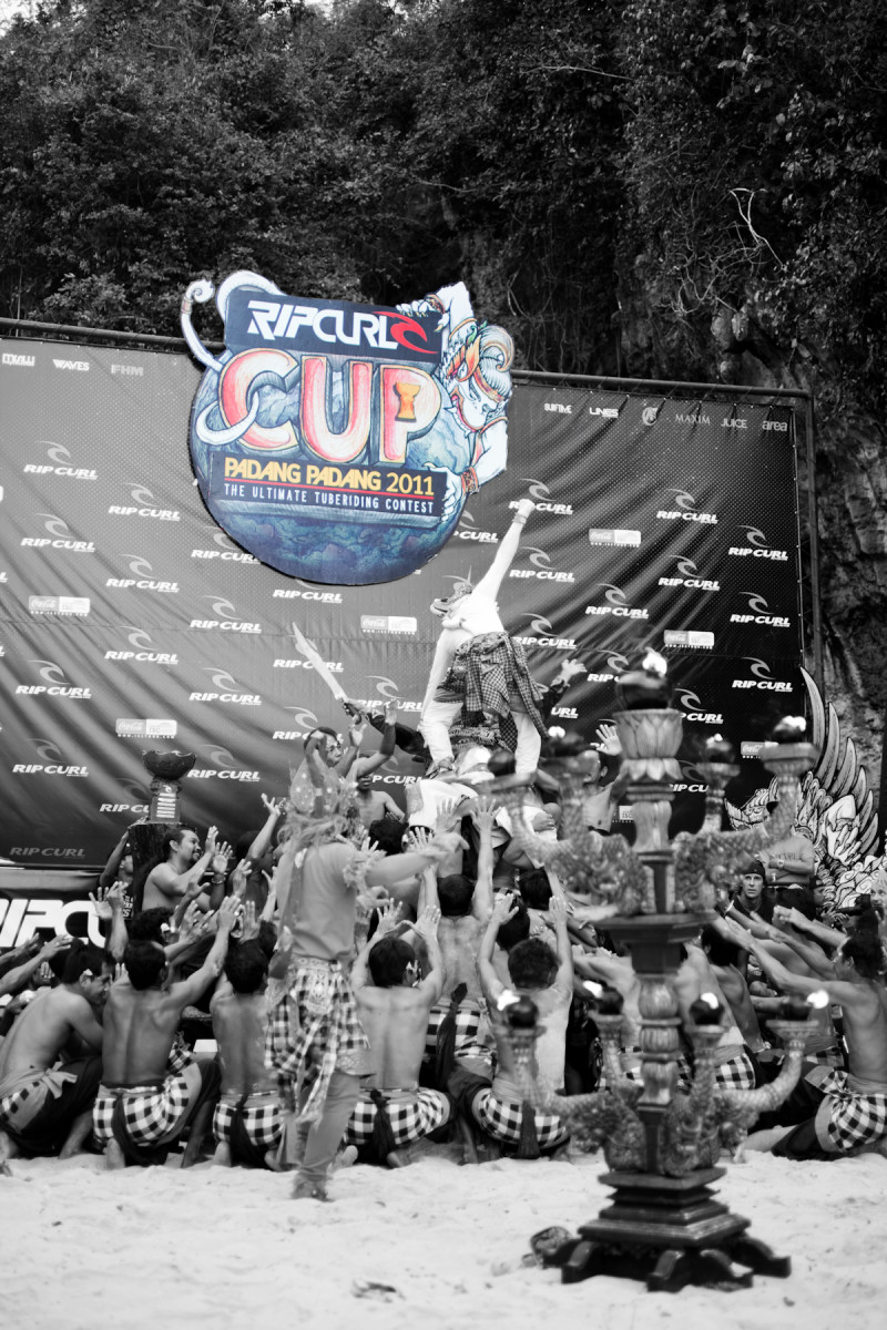 Rip Curl Cup Padang Padang, Events