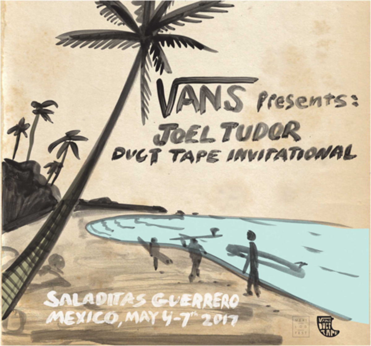 Vans Joel Tudor Duct Tape Invitational Joins Mexi Log Fest in Saladita