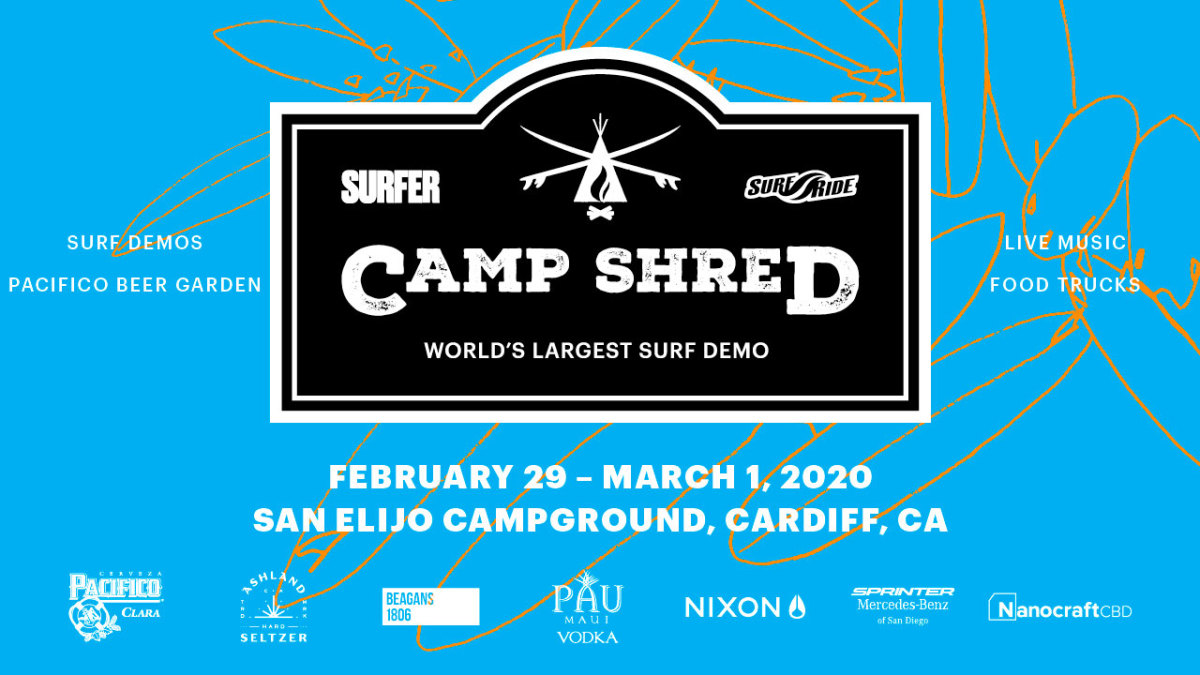 2020 Camp Shred Surfboard Demo Coming Soon to California sitename