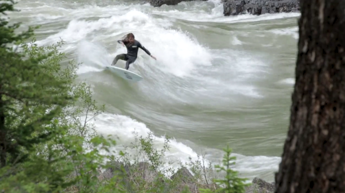 Weirder Waves in Wyoming Surfer