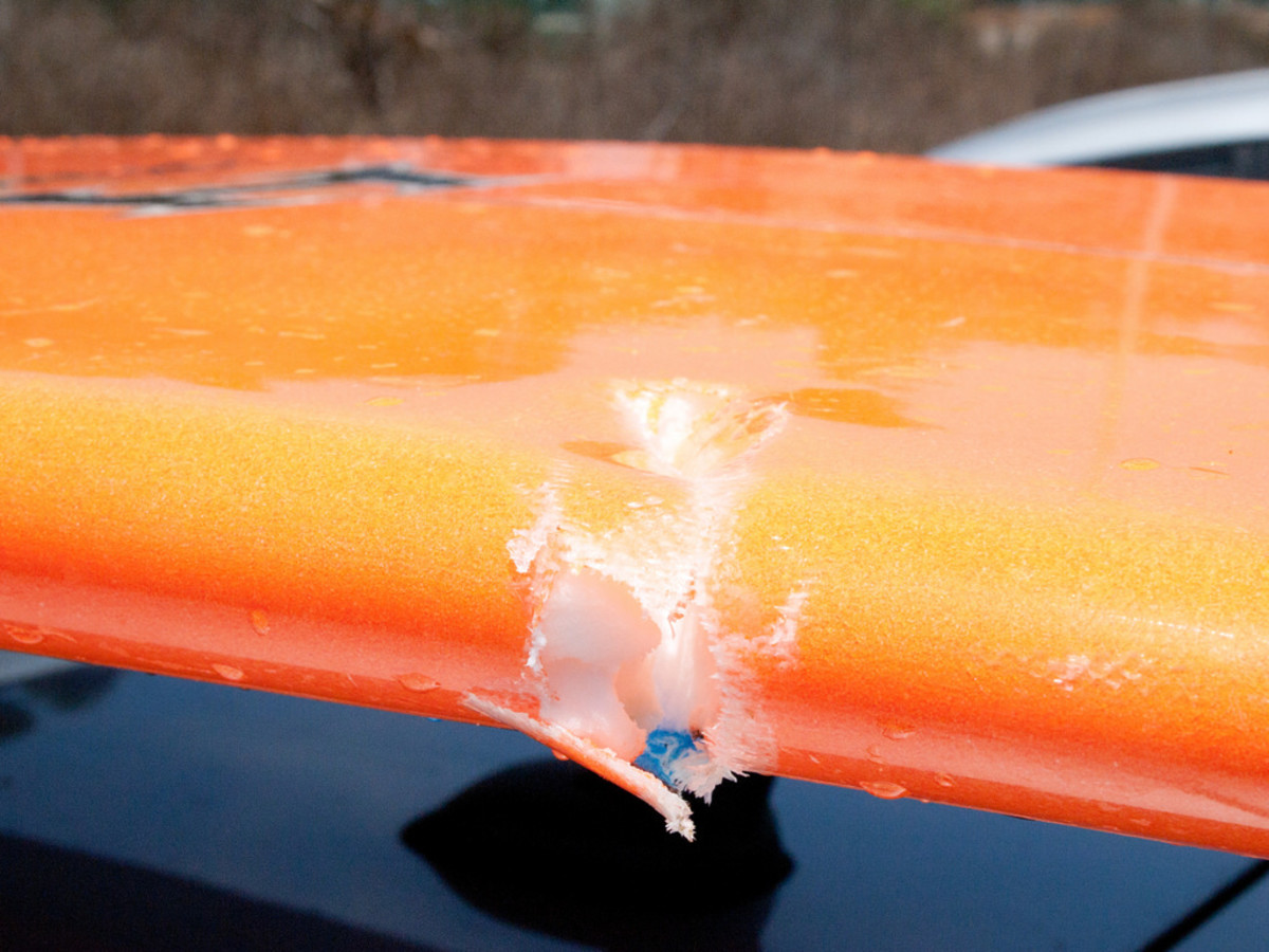 Surfboard gash repair deals