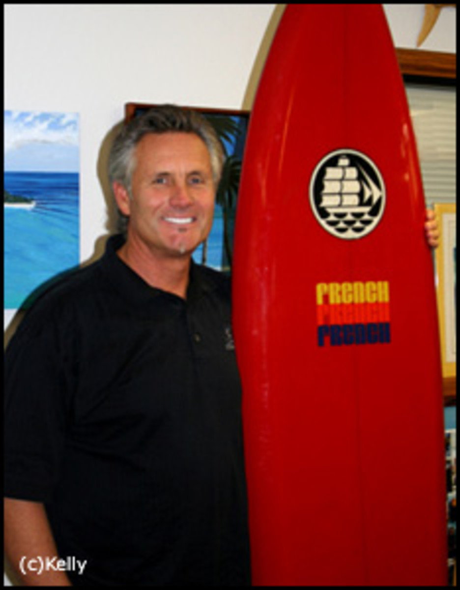 Surftech s Randy French A post Clark foam Q A Surfer