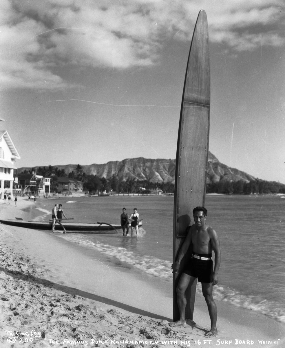 Ancient on sale hawaiian surfboards