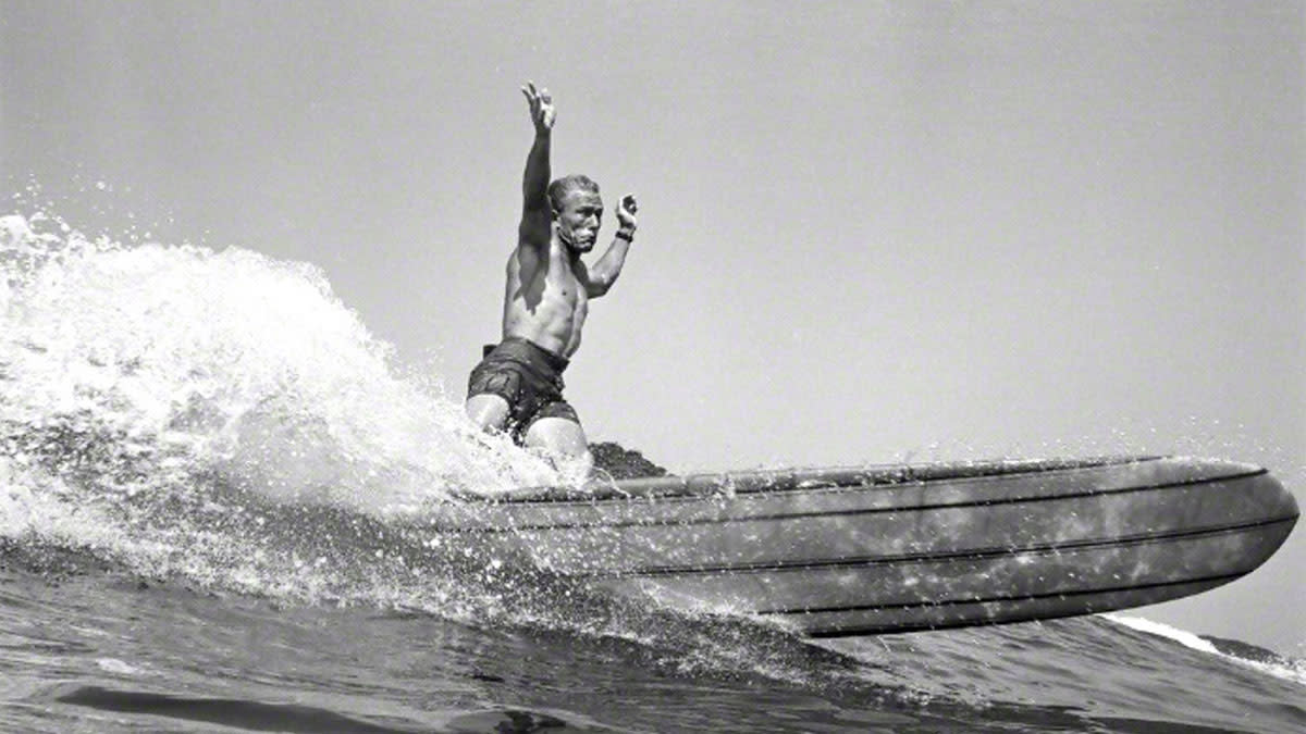 History Of Surfing Dewey er, Hotdog Jesus Surfer