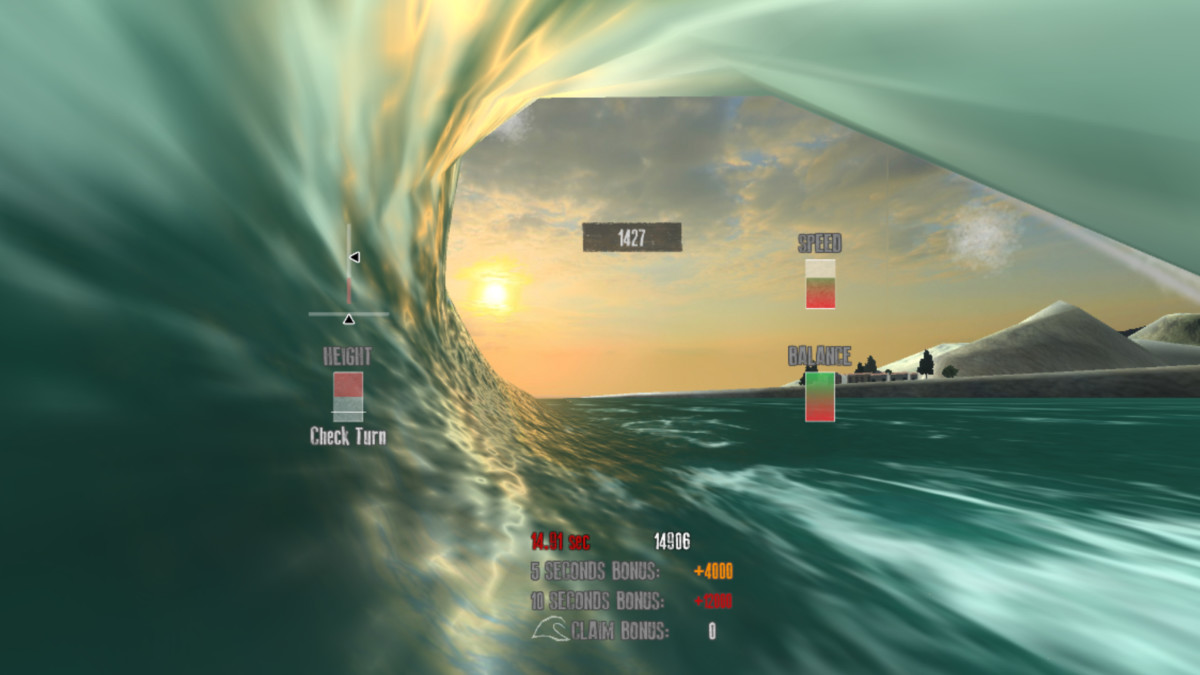Virtual Surfing on Steam