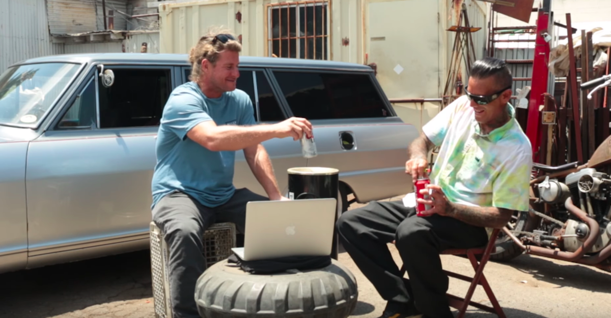 Watch Occy + Christian Fletcher = Interview Gold Surfer