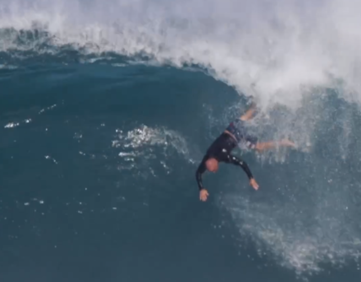 Video Watch Big Wave Surfer Shane Dorian Endure a Gnarly Wipeout in